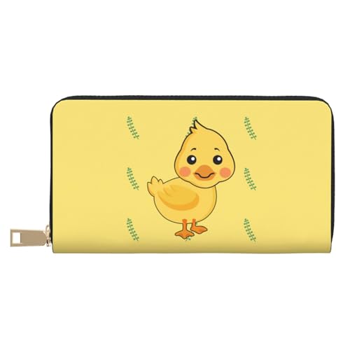 MOKESHN Cartoon Duck Leder Geldbörse Unisex Lange Geldbörse Business Reißverschluss Mehrere Kartenfächer Große Kapazität Mode Lässige Brieftasche Weiß Einheitsgröße MOKESHN Cartoon Duck Leder Geldbörse Unisex Lange Geldbörse Business Reißverschluss Mehrere Kartenfächer Große Kapazität Mode Lässige Brieftasche Weiß Einheitsgröße von MOKESHN