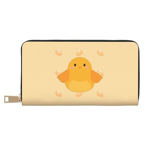 MOKESHN Cartoon Küken Leder Geldbörse Unisex Lange Geldbörse Business Reißverschluss Mehrere Kartenfächer Große Kapazität Mode Lässige Brieftasche Weiß Einheitsgröße MOKESHN Cartoon Küken Leder Geldbörse Unisex Lange Geldbörse Business Reißverschluss Mehrere Kartenfächer Große Kapazität Mode Lässige Brieftasche Weiß Einheitsgröße von MOKESHN