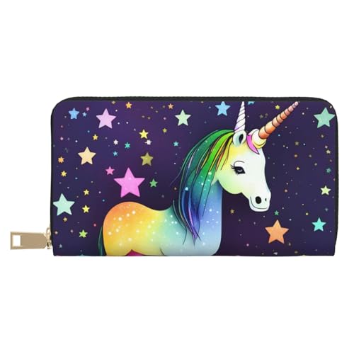 MOKESHN One-Horse Star Leder Geldbörse Unisex Lange Geldbörse Business Reißverschluss Mehrere Kartenfächer Große Kapazität Mode Lässige Brieftasche MOKESHN One-Horse Star Leder Geldbörse Unisex Lange Geldbörse Business Reißverschluss Mehrere Kartenfächer Große Kapazität Mode Lässige Brieftasche von MOKESHN