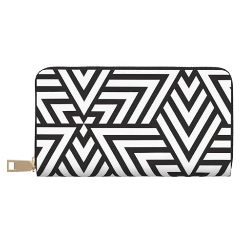 MOKESHN Printidea Leder Geldbörse Unisex Lange Geldbörse Business Reißverschluss Mehrere Kartenfächer Große Kapazität Mode Lässige Brieftasche Weiß One Size MOKESHN Printidea Leder Geldbörse Unisex Lange Geldbörse Business Reißverschluss Mehrere Kartenfächer Große Kapazität Mode Lässige Brieftasche Weiß One Size von MOKESHN