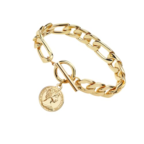 MOKKHNB Handgelenkkette Aus Legierung Schickes Armband-design Mit Anhänger Leicht Und Robust Für Frauen Und Männer Geeignet Modischer Handschmuck von MOKKHNB