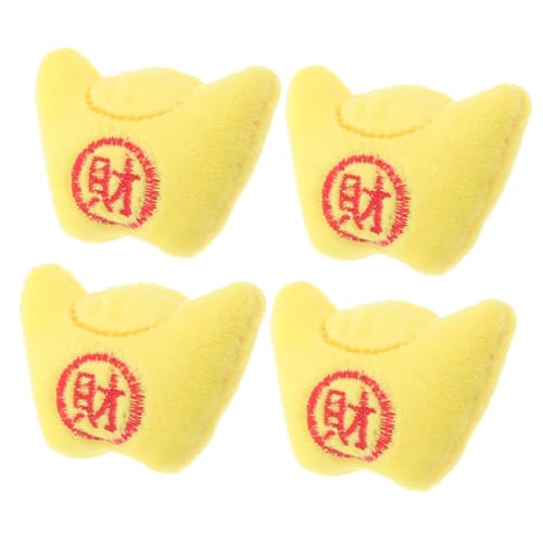 MOKKHNB 10 Stück Plüsch Brosche Pins für Neujahr Süße Cartoon Anstecknadeln für Schals Jacken Coats Kreative Diy Modeaccessoires Einzigartiger Schmuck für Partys von MOKKHNB