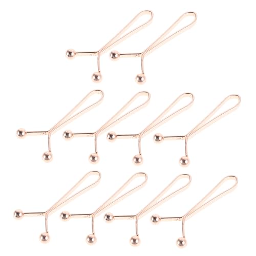MOKKHNB 10 Stück Teiliges Hijab Clips aus Langlebigem Eisen Wiederverwendbare Schal und Tuchhalter für Damen Sicherer Halt Elegantes Design Vielseitig Einsetzbar als Schal und Wickel von MOKKHNB