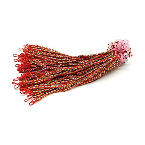 MOKKHNB 100stücke Webarmband Handgefertigt Für Frauen Mädchen Bunte Armbänder Aus Hochwertigem Material Modischer Stil Alltagsschmuck Freundschaftsgeschenk Strandparty Dekoration von MOKKHNB