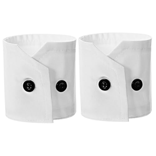 MOKKHNB Handgelenkmanschetten Abnehmbar Für Damenkleid Dekorative Accessoires Einfache Stoffverarbeitung Atmungsaktiv Bequemer Sitz Fashion-statement von MOKKHNB