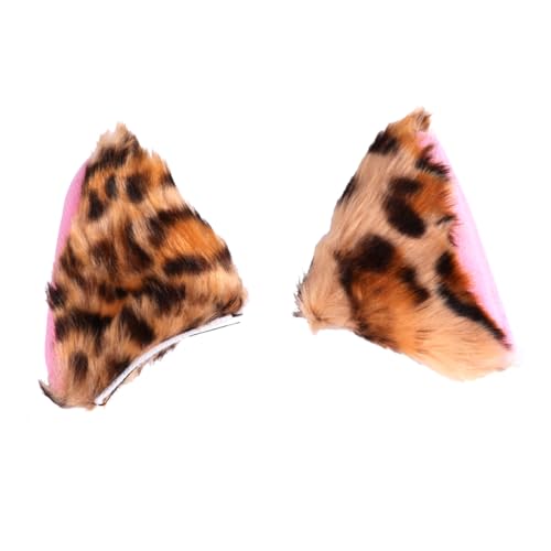 MOKKHNB Plüsch Katzenohren Kopfschmuck Haarspange Haarnadel Party Aussehen Hand Waschen Mädchen Frauen Damen von MOKKHNB