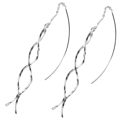 MOKKHNB Lange Quastenohrringe für Damen Kettenohrringe Ohrhänger mit Tropfen Design Ohrringe für Besondere Anlässe von MOKKHNB