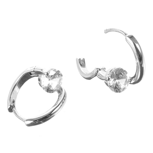 MOKKHNB 1Paar Zirkonia Creolen für Damen Hypoallergene Ohrringe mit Funkelndem Design Leichte Komfortable Reifenohrringe für Täglichen Gebrauch Perfektes für Besondere MOKKHNB 1Paar Zirkonia Creolen für Damen Hypoallergene Ohrringe mit Funkelndem Design Leichte Komfortable Reifenohrringe für Täglichen Gebrauch Perfektes für Besondere von MOKKHNB
