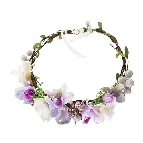 MOKKHNB 1Stück Bohemian Style Blumenkranz Haarband Lebensechtes Kranzkopfband für Strand Hochzeit und Feiern Langlebig und Vielseitig Einsetzbar für Jede Gelegenheit MOKKHNB 1Stück Bohemian Style Blumenkranz Haarband Lebensechtes Kranzkopfband für Strand Hochzeit und Feiern Langlebig und Vielseitig Einsetzbar für Jede Gelegenheit von MOKKHNB