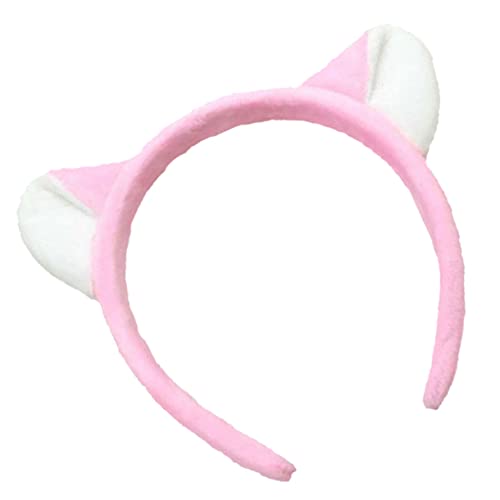 MOKKHNB Katzenohren Haarband Tierkopfbedeckung Leichtem Material für Cosplay und Partys Entzückendes Design für Frauen und Mädchen von MOKKHNB
