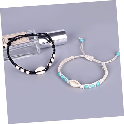 MOKKHNB 2 Stück Handgefertigte Armbänder Teiliges Damen Geflochtene Handkette Eleganter Schmuck Für Geburtstag und Alltag MOKKHNB 2 Stück Handgefertigte Armbänder Teiliges Damen Geflochtene Handkette Eleganter Schmuck Für Geburtstag und Alltag von MOKKHNB