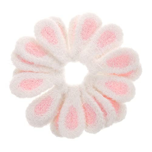 MOKKHNB 20stücke Kaninchenohr Diy Charms Haarnadel Dekoration Haar Clip Bastelmaterialien Für Frauen Und Mädchen von MOKKHNB