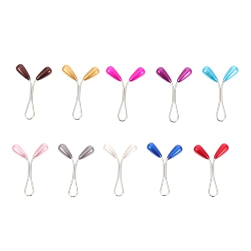 MOKKHNB 24stücke Perlenclips Schalclips U-förmige Perlenclips Schal-hijab-befestigungsclips Seidenschalclip Befestigung Clips Für Pullover Schal von MOKKHNB