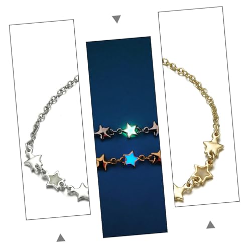 MOKKHNB Einstellbares Sternarmband Legierung Persönlicher Handschmuck für Männer und Frauen Langlebiges Verstellbares Design für Freizeit und Partys Stilvolles Armband für Jeden Anlass von MOKKHNB