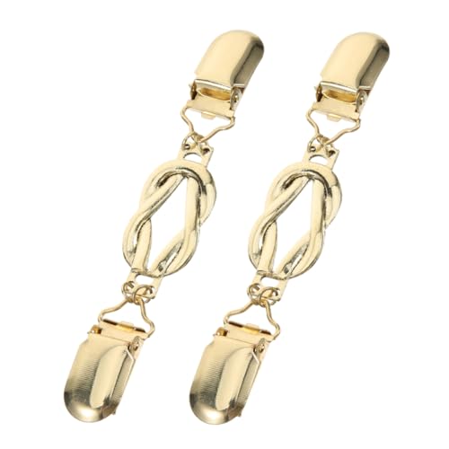 MOKKHNB 2Stücke Vintage Pullover Clips Retro Cardigan Klammern Schal Clips Robuster Stilvolle Broschennadeln für Kleider Vielseitige von MOKKHNB