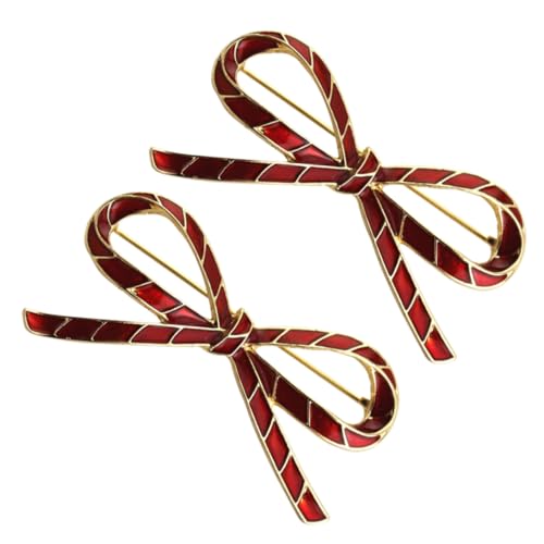 MOKKHNB 2Stücke Zinklegierung Bowknot Brosche Für Hochzeiten Partys Kleiderdekoration Langlebige Anstecknadeln Für Festliche Anlässe DIY Projekte MOKKHNB 2Stücke Zinklegierung Bowknot Brosche Für Hochzeiten Partys Kleiderdekoration Langlebige Anstecknadeln Für Festliche Anlässe DIY Projekte von MOKKHNB