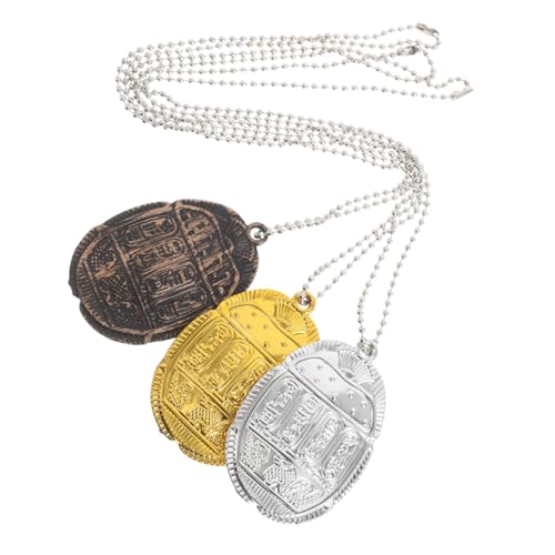 MOKKHNB 3stücke Ägyptische Halskette Mit -anhänger Gefertigt Schmuck Altägyptischer Kostüm Zubehör Für Frauen Als Wohnkultur Dekoration von MOKKHNB