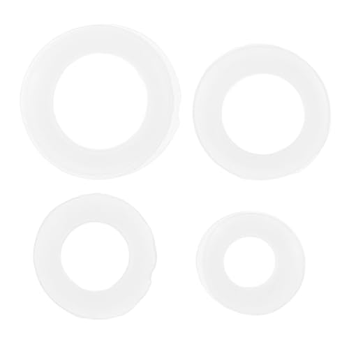 MOKKHNB 4stücke Silikon Ohrstöpsel Tunnel Flexibler Expander Für Damen Herren Im Dunkeln Leuchtend Ohrpiercing-schmuck von MOKKHNB