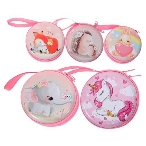 MOKKHNB 5 Stück Teiliges Kreative Tiermuster Münzbeutel für Partys Besondere Anlässe von MOKKHNB