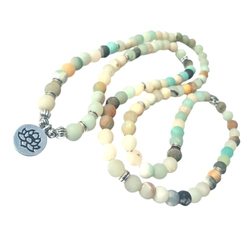 MOKKHNB Edelstein Armband Perlen Halskette mit Design Natursteinarmband für Damen Herren Dekoratives zur Persönlichen Verwendung oder MOKKHNB Edelstein Armband Perlen Halskette mit Design Natursteinarmband für Damen Herren Dekoratives zur Persönlichen Verwendung oder von MOKKHNB