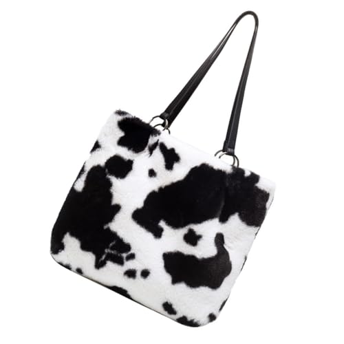 MOKKHNB Große Kapazität Damen Umhängetasche Plüsch Stilvolle Schultertasche für Alltag Shopping und Partys Kreatives Design Atmungsaktiv und Tragbar Geeignet für Verschiedene Anlässe MOKKHNB Große Kapazität Damen Umhängetasche Plüsch Stilvolle Schultertasche für Alltag Shopping und Partys Kreatives Design Atmungsaktiv und Tragbar Geeignet für Verschiedene Anlässe von MOKKHNB