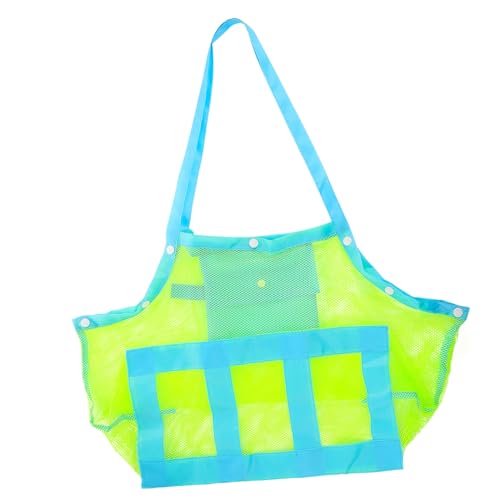 MOKKHNB Große Mesh Strandtasche aus Oxford Reißfest Leicht Atmungsaktiv Vielseitig für Strand Pool Camping mit Ausreichend Stauraum für Badetücher Kleidung Familienreise von MOKKHNB