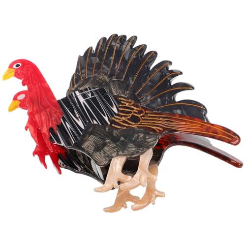 MOKKHNB Haarspange Huhn Niedliche Große Krallen Haarspange für Frauen Sicheres Halten Haarschmuck Accessoire für Dickes Haar Vielseitig Einsetzbar für Verschiedene Anlässe von MOKKHNB