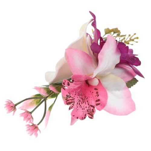 MOKKHNB Hawaiian Plumeria Haarklammer Haarspange für Strandpartys Rutschfeste Haarklammer für Frauen Haarschmuck Sommeraccessoires von MOKKHNB