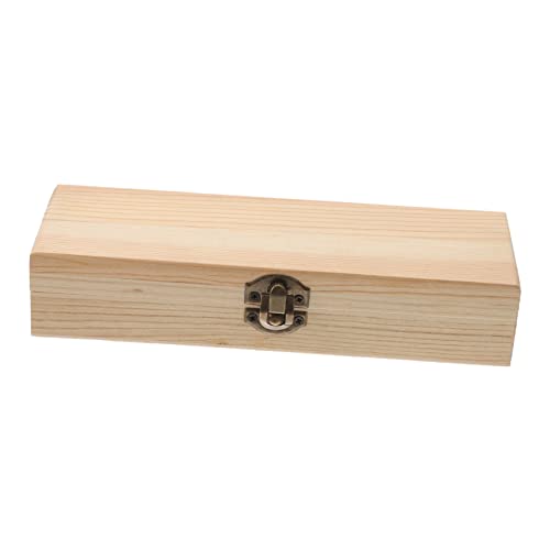 MOKKHNB Holz Bleistiftbox für Multifunktionale Aufbewahrungslösung mit Deckel für Schreibtisch Schule und Büro und Kreativ Gestaltet von MOKKHNB