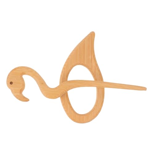 MOKKHNB Holzbrosche Damen Kreative Anstecknadel Robustem Holz Dekorativ für Kleidung Schals Hüte Stilvolle Brosche für von MOKKHNB