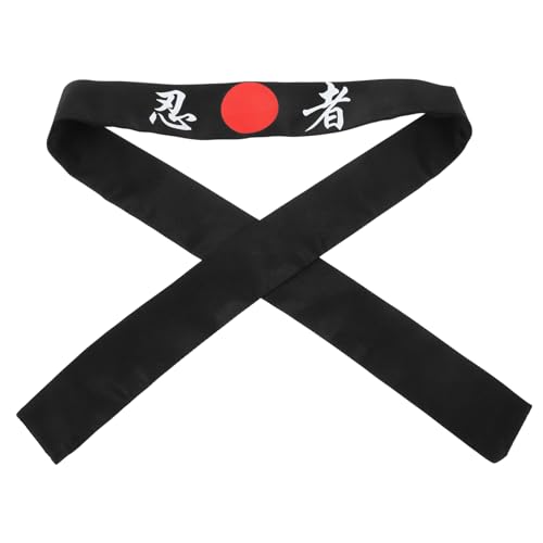 MOKKHNB Japanisches Stirnband für Karate Samurai Ninja Multifunktionales Bandana Passend für Männer und Frauen Bequemes Stilvolles Accessoire für Verschiedene Anlässe von MOKKHNB