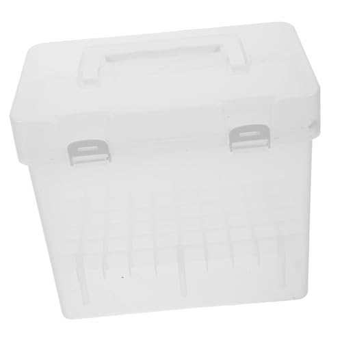 MOKKHNB Transparente Marker-aufbewahrungsbox Mit Griff Praktischer Organizer Für Malutensilien Stabile Aufbewahrung Für Stifte Und Zeichenwerkzeuge von MOKKHNB