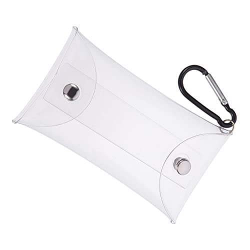 MOKKHNB Transparente Geldbörse für Münzen Kleingeldbörse Robustem Material Tragbare Aufbewahrungstasche für Schlüssel Lippenstift Kopfhörer für Reisen und Alltag von MOKKHNB