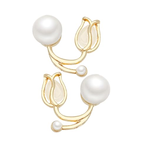 MOKKHNB Perlen Ohrstecker Damen Elegant Blumendesign Leicht Party Schmuck Klassisch Alltagsschmuck MOKKHNB Perlen Ohrstecker Damen Elegant Blumendesign Leicht Party Schmuck Klassisch Alltagsschmuck von MOKKHNB
