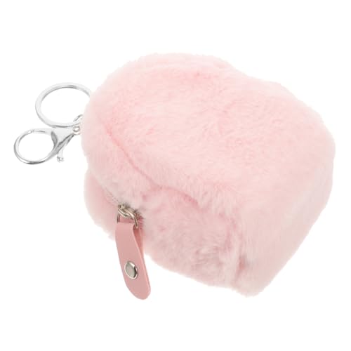 MOKKHNB Cute Plush Geldbörse Für Mädchen Plüsch Tasche Mit Schlüsselring Tragbare Plüsch Geldbörse Zur Aufbewahrung Von Münzen Und Kleinigkeiten Design von MOKKHNB