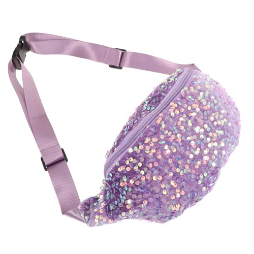 MOKKHNB Crossbody Bag Damen Mit Reißverschluss Stylische Umhängetasche Aus Pailletten Praktische Handtasche Für Frauen Als Handy-Tasche Für Unterwegs Leicht Wiederverwendbar von MOKKHNB
