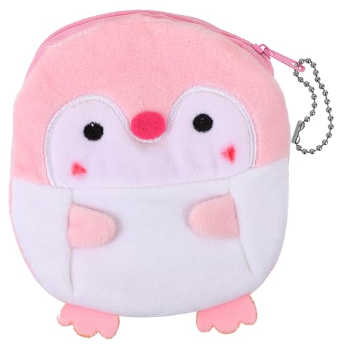 MOKKHNB Plüsch Pinguin Geldbörse Süßer Tragbarer Münzbeutel Für Mädchen Und Erwachsene Material Für Kleingeld Und Kleine Gegenstände Vielseitig Und Praktisch von MOKKHNB