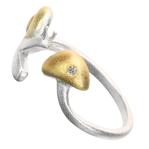 MOKKHNB Verstellbarer Schneckenring für Damen Eleganter Modeschmuck Geburtstagsgeschenk Hochzeiten Partys Stilvoller Fingerring MOKKHNB Verstellbarer Schneckenring für Damen Eleganter Modeschmuck Geburtstagsgeschenk Hochzeiten Partys Stilvoller Fingerring von MOKKHNB