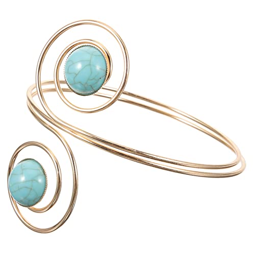 MOKKHNB Verstellbares Armarmband Hochwertigem Material Elegantes Türkisfarbenes Design Damen für Besondere Anlässe MOKKHNB Verstellbares Armarmband Hochwertigem Material Elegantes Türkisfarbenes Design Damen für Besondere Anlässe von MOKKHNB