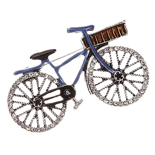 MOKKHNB Fahrrad Metall Brosche Pin Mit Strass Intarsien Für Kleidung Schmuck Für Frauen Anstecknadel Dekorative Nadel Kleidernadel Für Hochzeit Und Besonderen Anlass von MOKKHNB