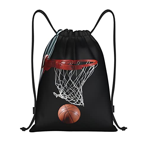 MOLIAE Taschen mit Kordelzug, Basketball-Druck, ideal für Fitnessstudio, Sport und Reisen von MOLIAE