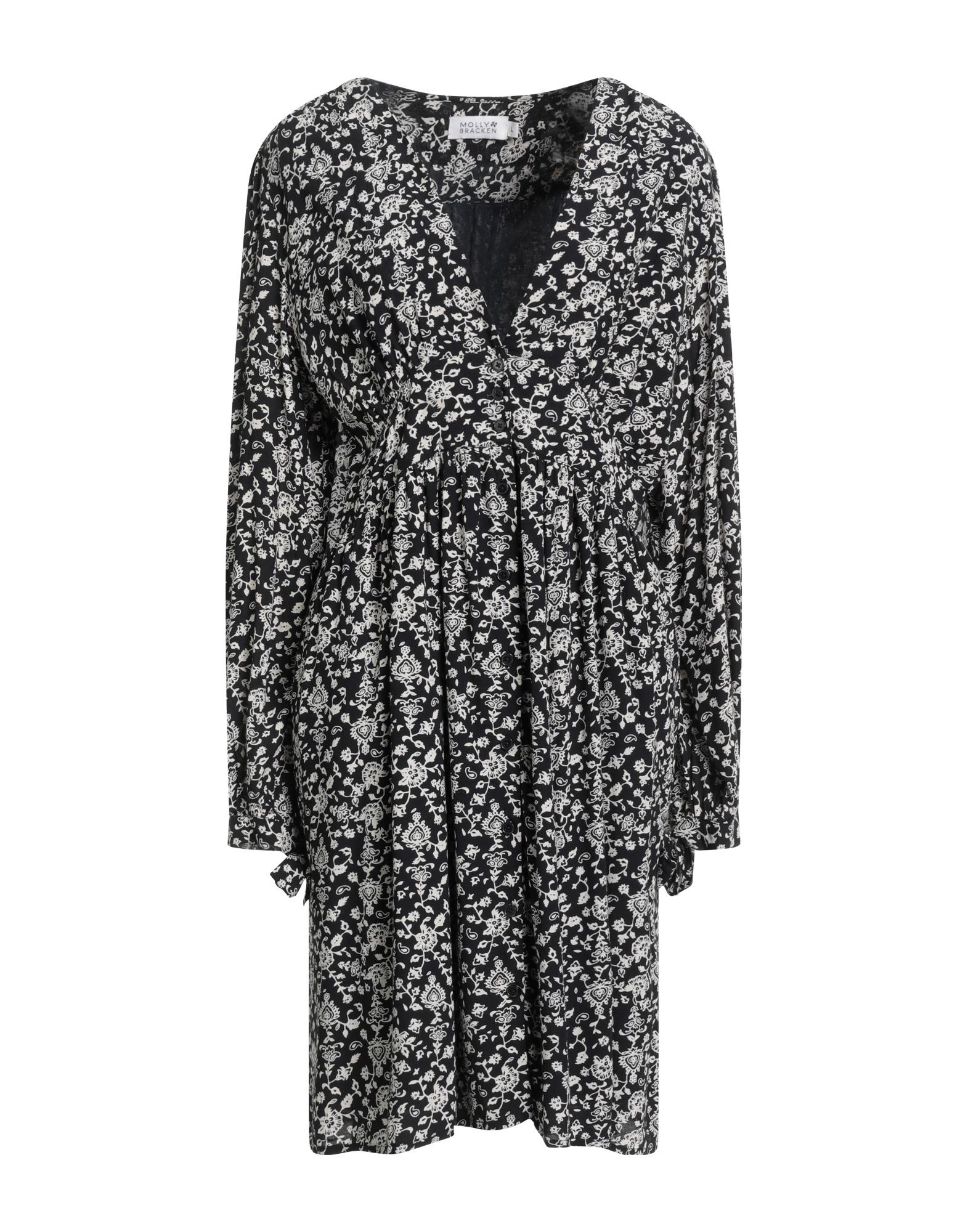 MOLLY BRACKEN Midi-kleid Damen Schwarz von MOLLY BRACKEN