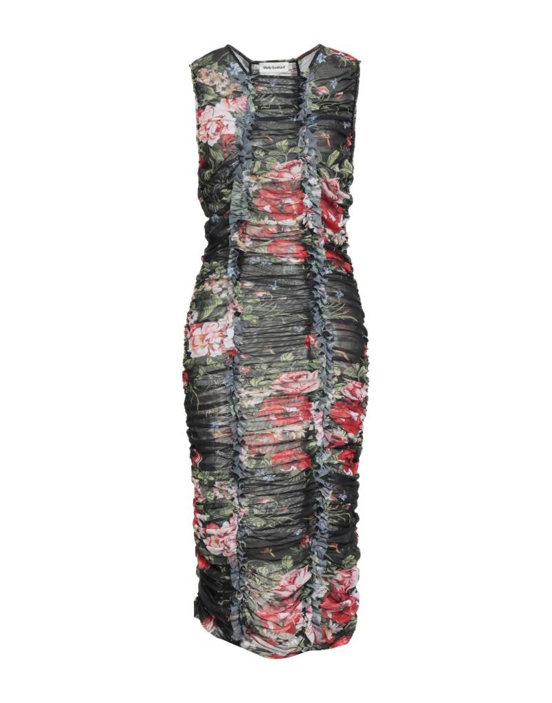 MOLLY GODDARD Midi-kleid Damen Schwarz von MOLLY GODDARD