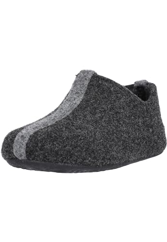 MOLS Kinder Hausschuh Shima Kids 1011 Dark Grey Melange 32 von MOLS