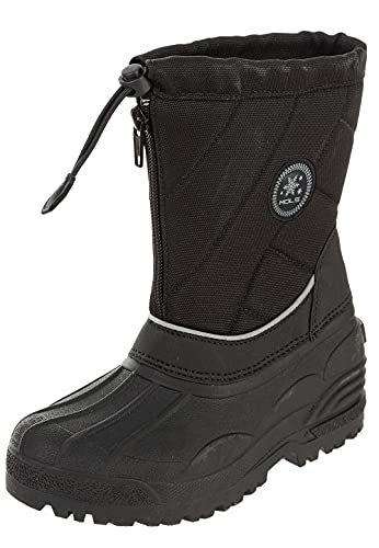 MOLS Kinder Winterstiefel LINGA 1001 Black 25 von MOLS