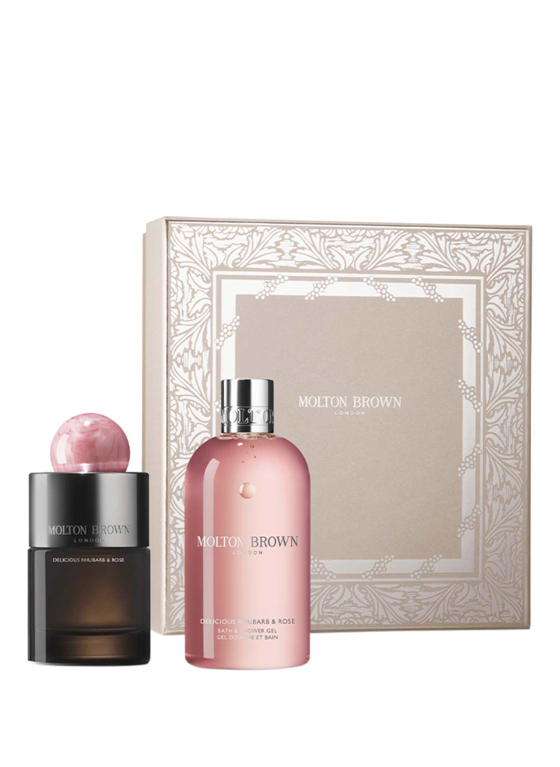 Molton Brown Delicious Rhubarb & Rose Duft-Set von MOLTON BROWN