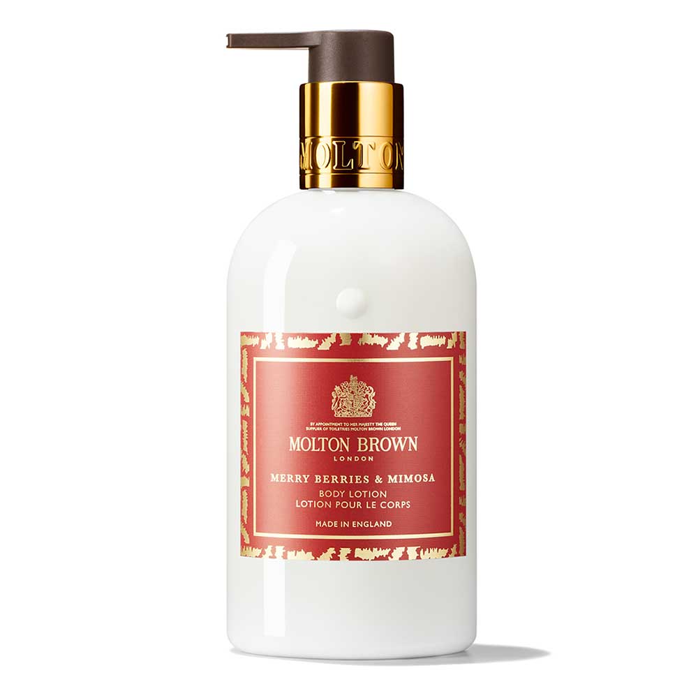 Molton Brown Festliche Limited Editions Merry Berries & Mimosa Body Lotion 300 ml von MOLTON BROWN