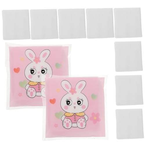 MOLUCKFU 10 Reinigende Baumwoll Entfernerpads Kleine Make Up Pads Peeling Pads Gesichtstücher Make Up Entferner Make Up Pads Tragbare Kosmetikpads Make Up Entferner Tuch von MOLUCKFU
