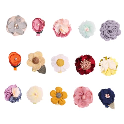 MOLUCKFU Blumen Haarspangen Für Damen Dekorative Blumen Haarschmuck Elegante Frisuren Accessoires Party Kopfschmuck Für Frauen von MOLUCKFU