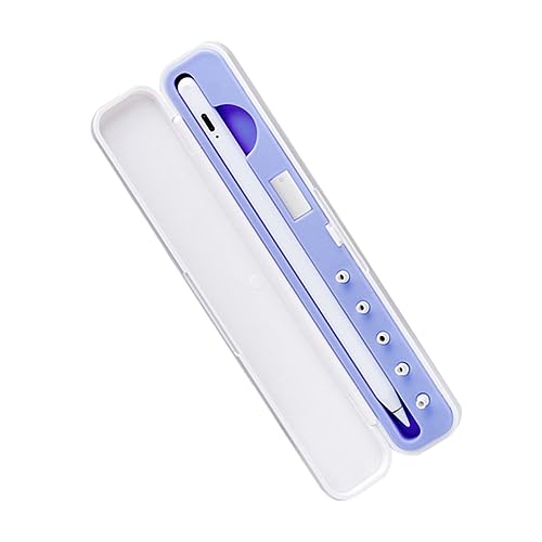 MOLUCKFU Stift Aufbewahrungsbox Für Kapazitiven Bleistift Made of Silikon Und Langlebig Und Tragbar Schützt Vor Stößen Kratzern Und Schmutz in Rucksack Und Tasche von MOLUCKFU